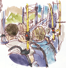 bus passengers