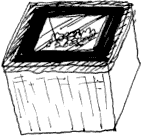 cardboard box solar soil sterilizer