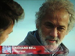 Richard Bell, West Yorkshire illustrator and blogger Wild West Yorkshire
