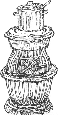 'Wild West' Pot-Belly Stove